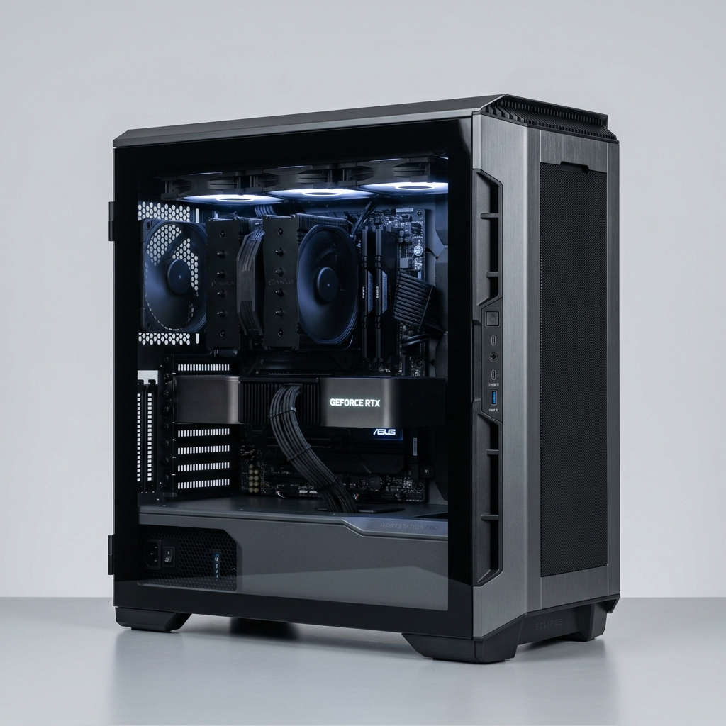 GIGABYTE 系列【贖世刀】R5 7500F 6核 RX9060XT 電腦主機(16G/500G SSD)